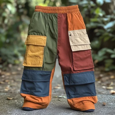 Toddler Wide Leg Cargo Pants