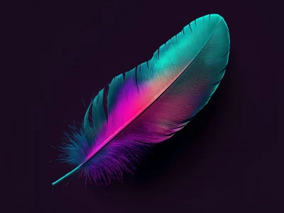 Hyper Realistic Feather