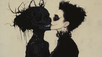 Goth Girls in Love