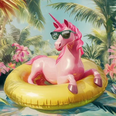 Tropical Unicorn Fun