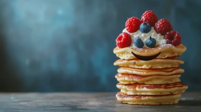 Smiley Face Pancakes