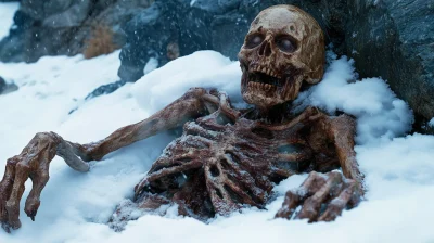 Zombie in the Snow