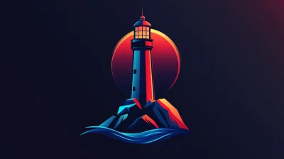 Dynamic Esports Lighthouse Logo