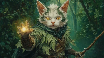 Determined Tabaxi Druid