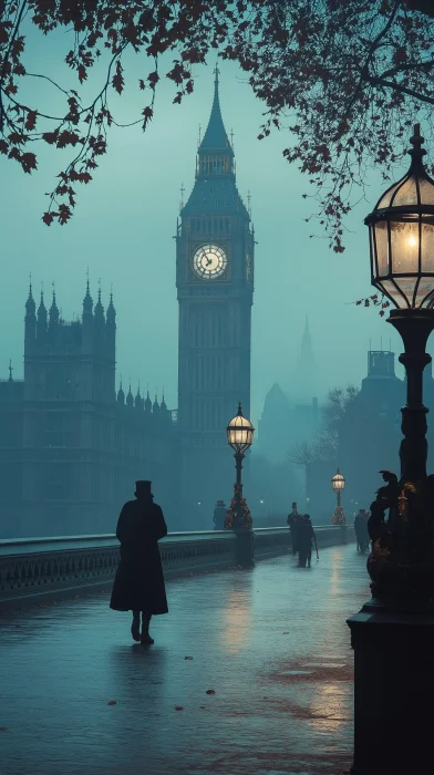 Victorian London Scene