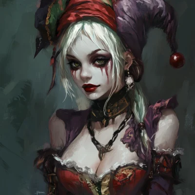 Cute Vampire Girl Concept Art