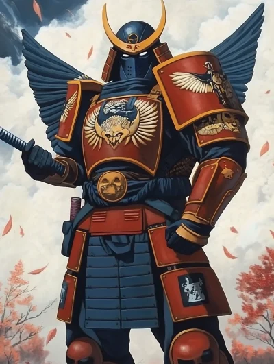 Samurai in Armor