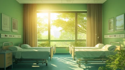 Modern Chinese Hospital Room