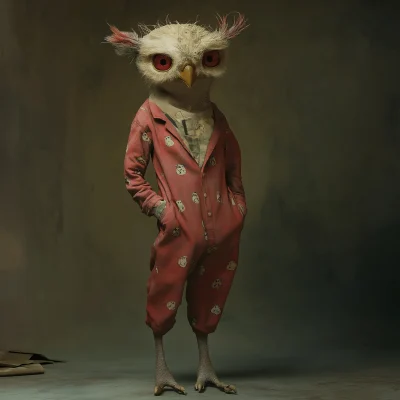 Anthropomorphic Owl Creature