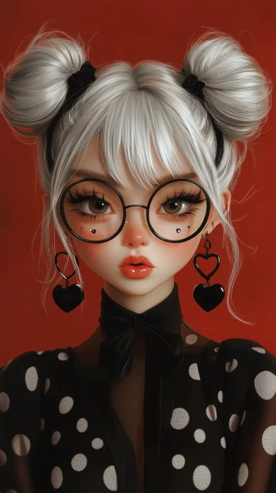 Stylized Youthful Portrait