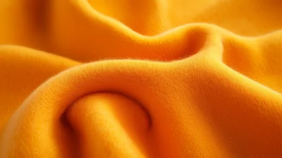 Soft Orange Felt Texture