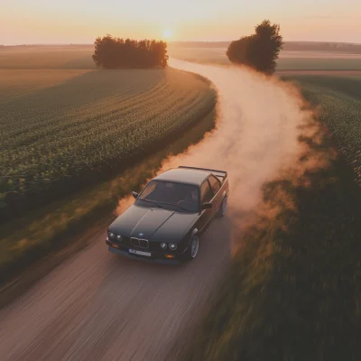 Retro BMW E30 Drift