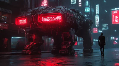 Neon Mecha