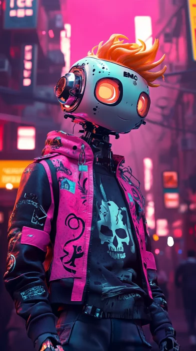 Cyberpunk Robot