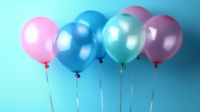 Pastel Balloons