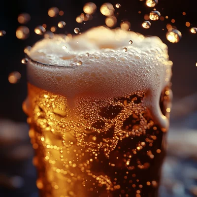 Beer Splash Foam