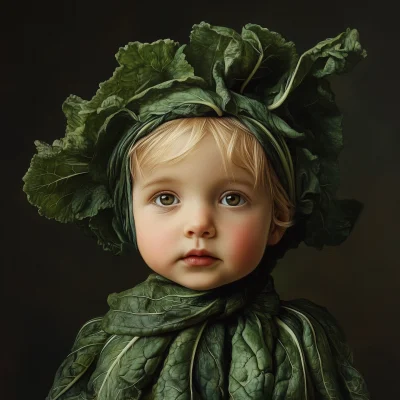 A Swiss Chard Child