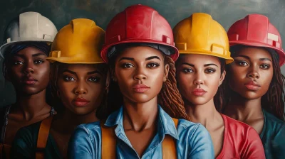 Multicultural Construction Women