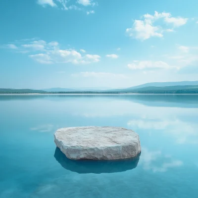 Serene Lake Reflection