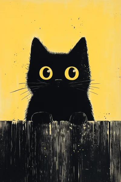 Vintage Cat Posters