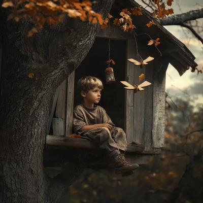 The Boy and His Treehouse