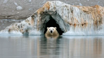 Polar Bear in the Arctic