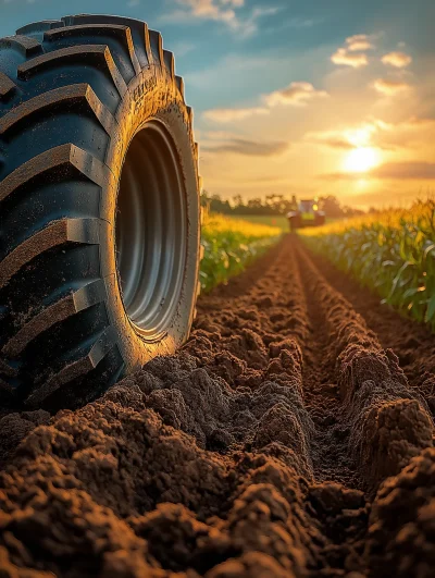 Sunny Agricultural Field