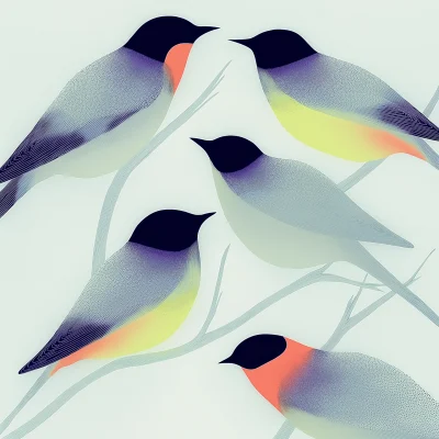 Exotic Bird Pattern