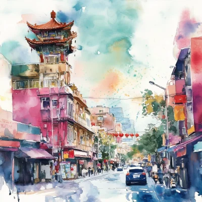 Watercolor Taipei