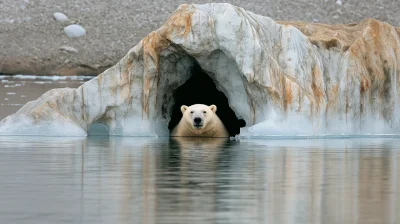 Polar Bear in Arctic