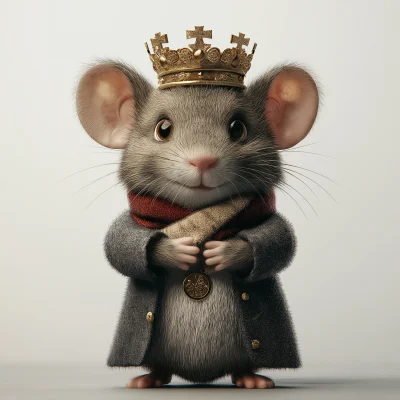 Handsome Boy King Mouse