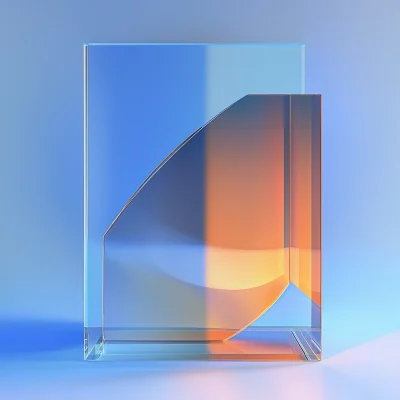 Abstract 3D Icon Design