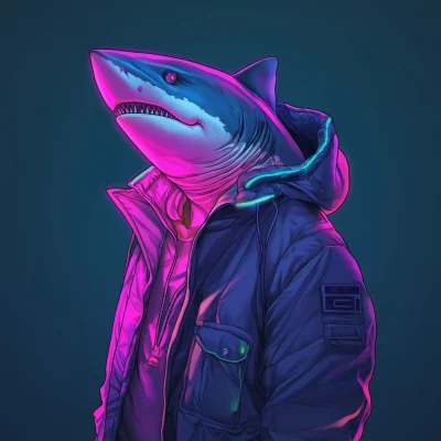 Anime Shark Humanoid