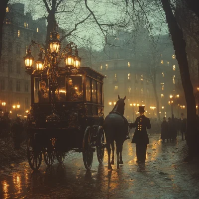 Visitor in Paris on Horseback