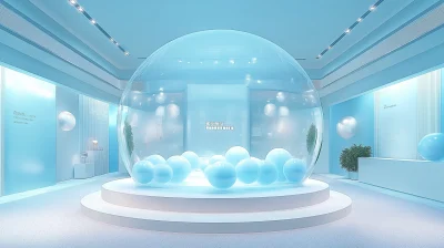 Futuristic Ball Pit Experience