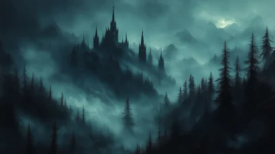 Gothic Castle Wallpaper