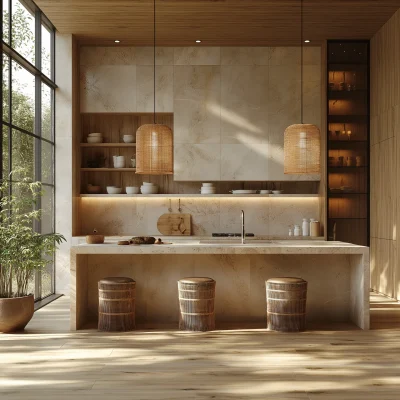 Japandi Kitchen Design