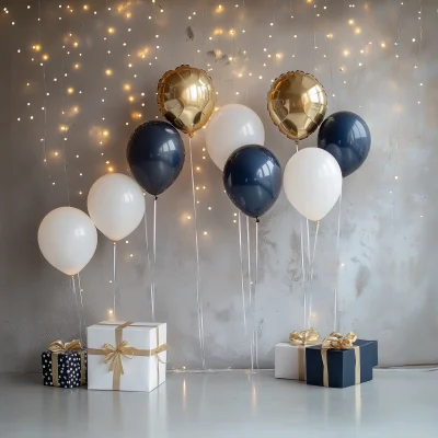 Elegant Birthday Backdrop