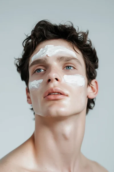 Male Model Skincare Campaign