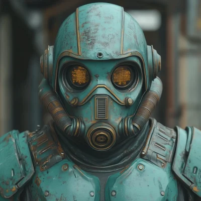 Futuristic Power Armor of Fear