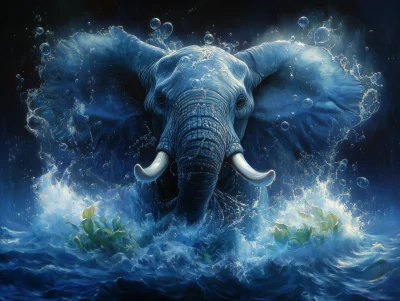 Underwater Elephant