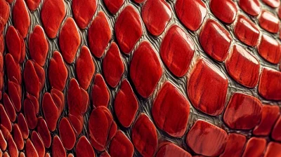 Red Rattlesnake Skin Pattern