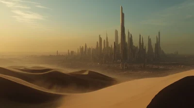 Futuristic Desert City