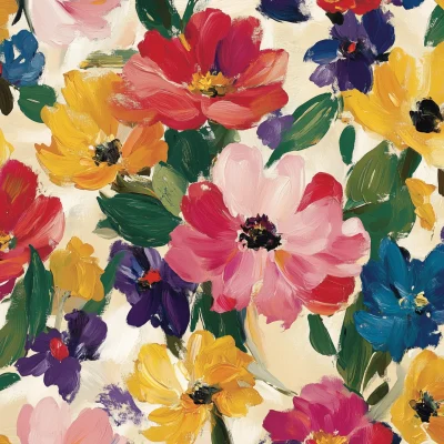 Vibrant Floral Pattern