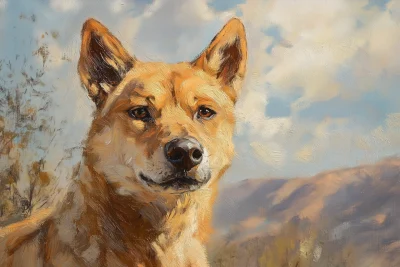 Majestic Dingo in Flinders Ranges