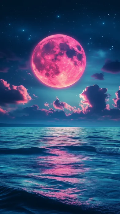 Moonlit Sea