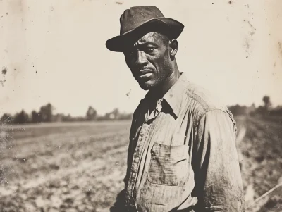 1940s African American Farmer