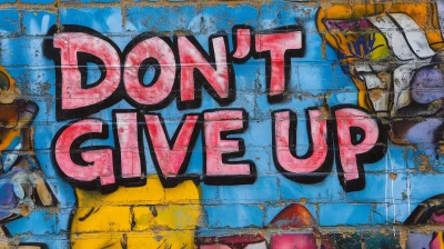 Don’t Give Up Graffiti