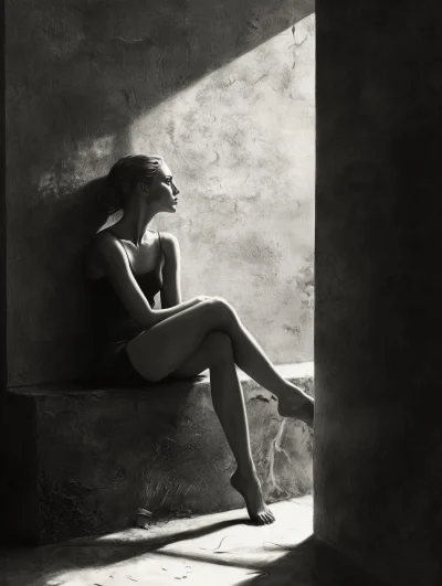 Chiaroscuro Life Model Study