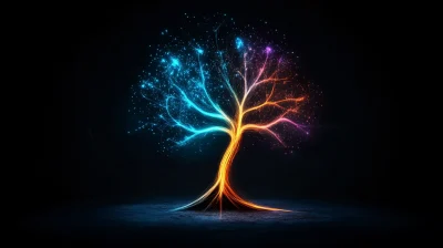 Glowing Innovation Tree